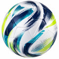 Ballon de football taille 5 blancs bleu vert