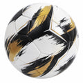 Ballon de football taille 5 blanc, noir et doré
