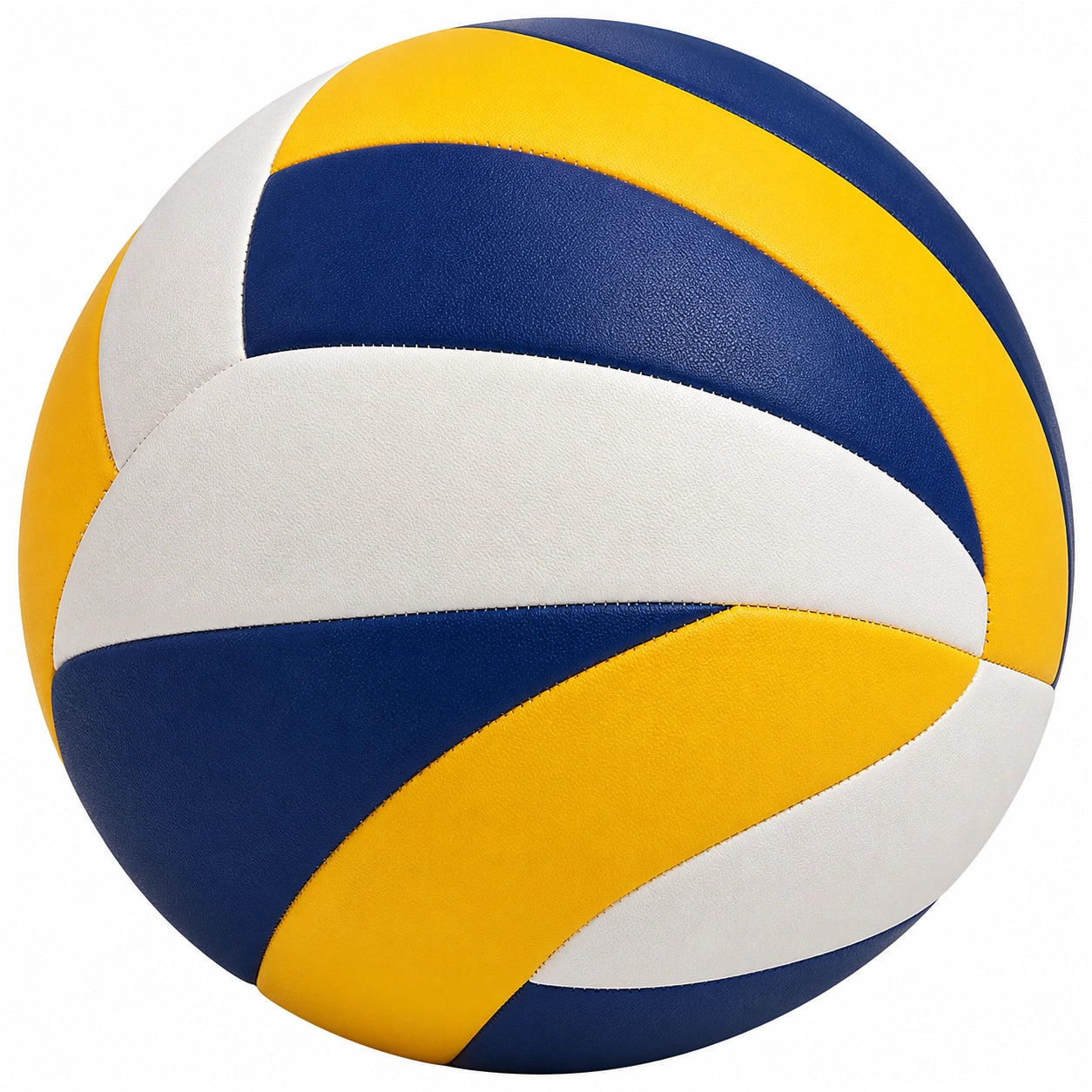 Ballon de volley tricolore pour intérieur et extérieur