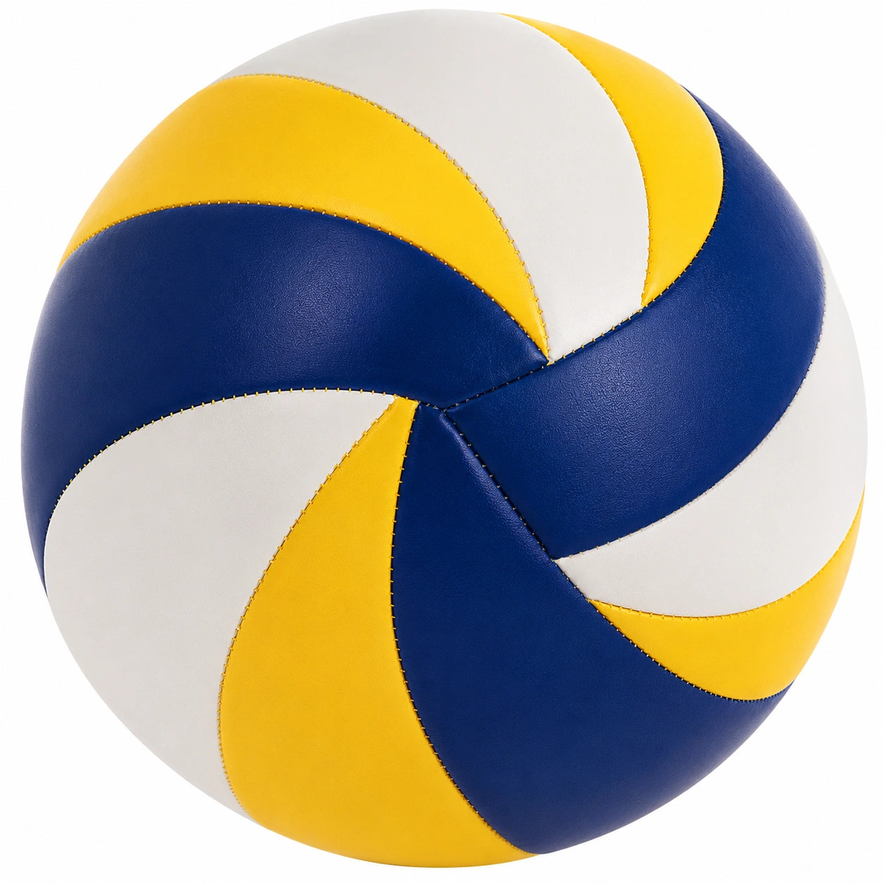 Ballon de Volleyball Jaune/Bleu/Blanc