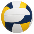 Ballon de volleyball pour entraînement et compétition - Blanc/Bleu/Jaune