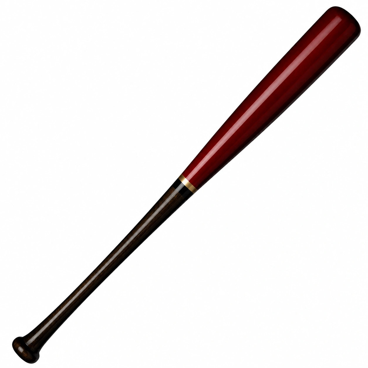 Batte de Baseball Rouge et Marron pour Adultes