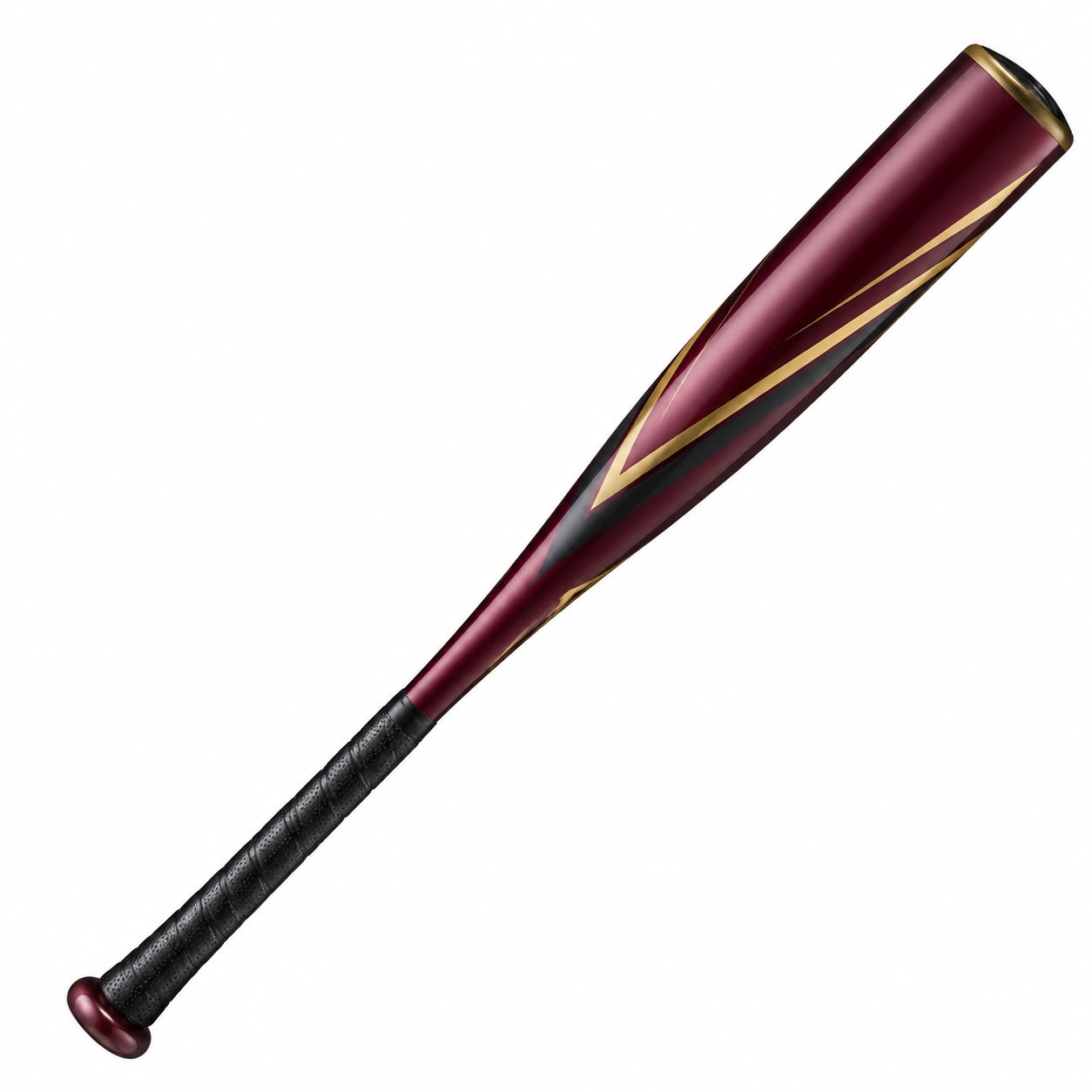 Batte de Baseball 85 cm Rouge et Or