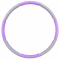 Cerceau de Fitness Massage avec Boules Violet et Gris