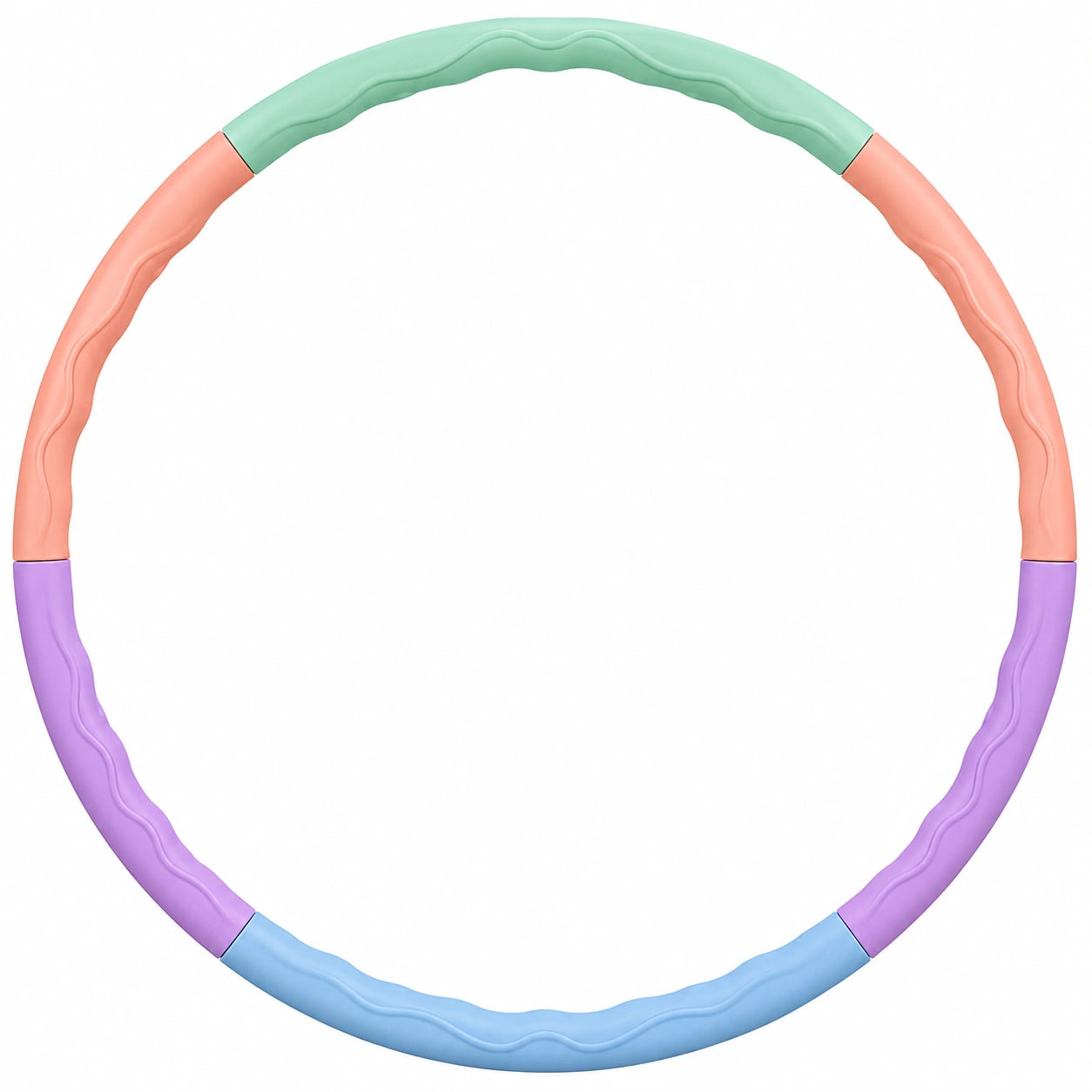 Cerceau de Fitness Détachable Multicolore 95 cm