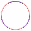 Cerceau de Fitness Détachable 95cm Rose et Violet