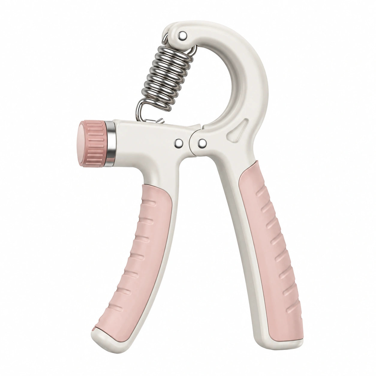 Poignée de Musculation Réglable 5-60kg Rose/Blanc